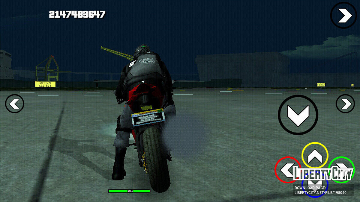 Motocicleta FCR-900 GTA San Andreas