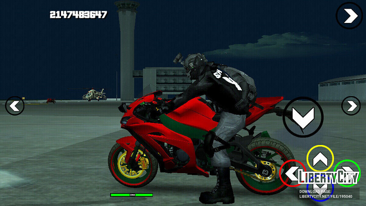 Motocicleta FCR-900 GTA San Andreas