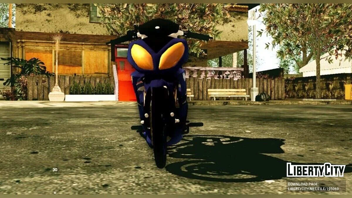 Yamaha X-1R Purple & Violet / GTA San Andreas (iOS, Android)