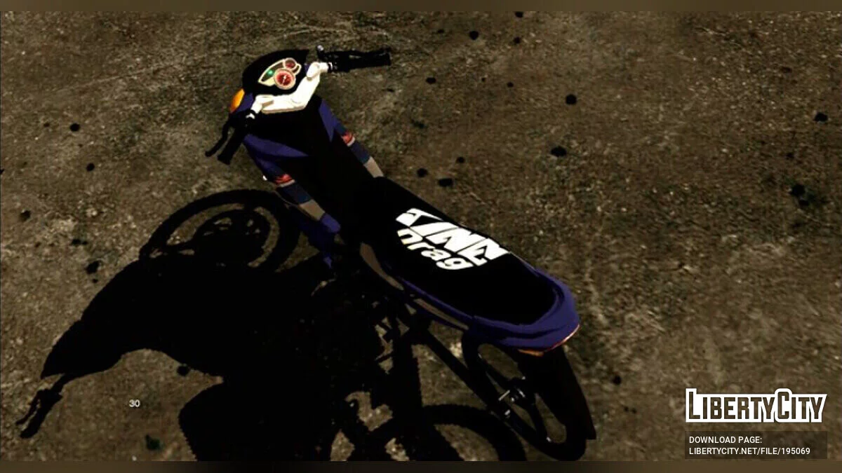 Yamaha X-1R Purple & Violet / GTA San Andreas (iOS, Android)