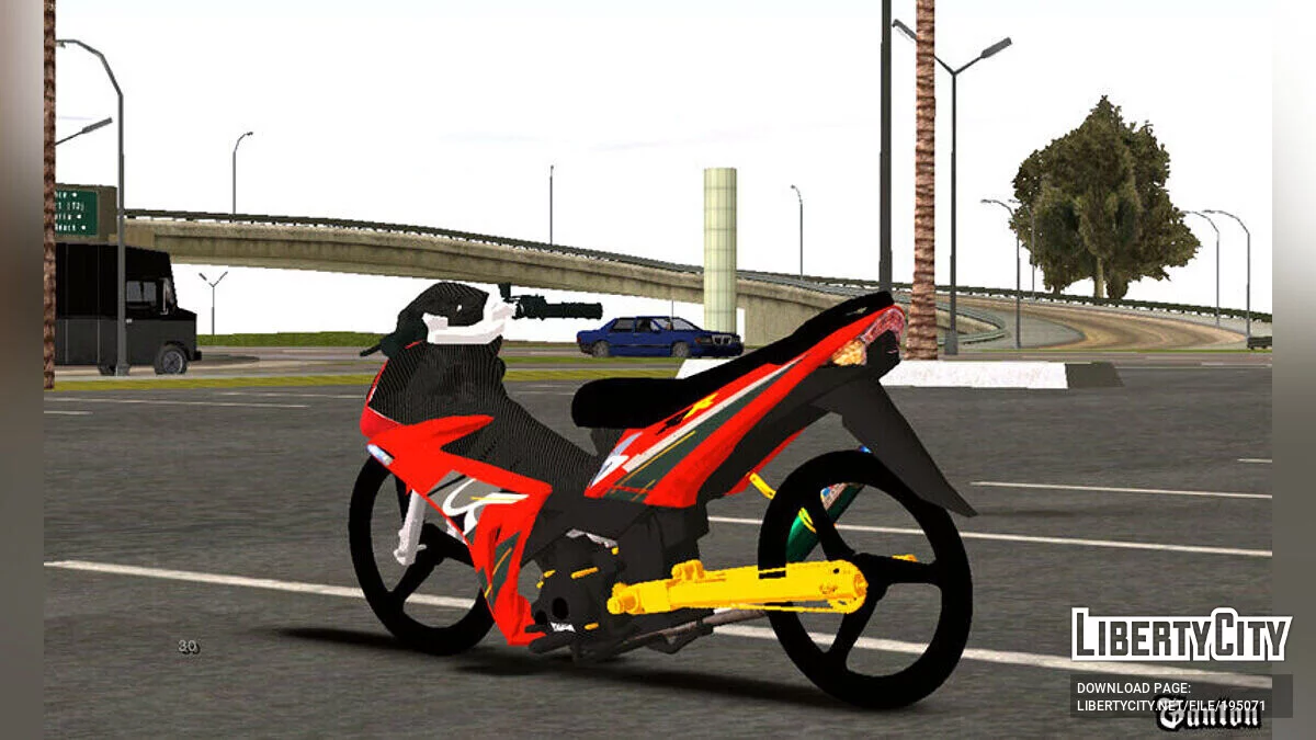 YAMAHA X1R MERAH / GTA San Andreas (iOS, Android)