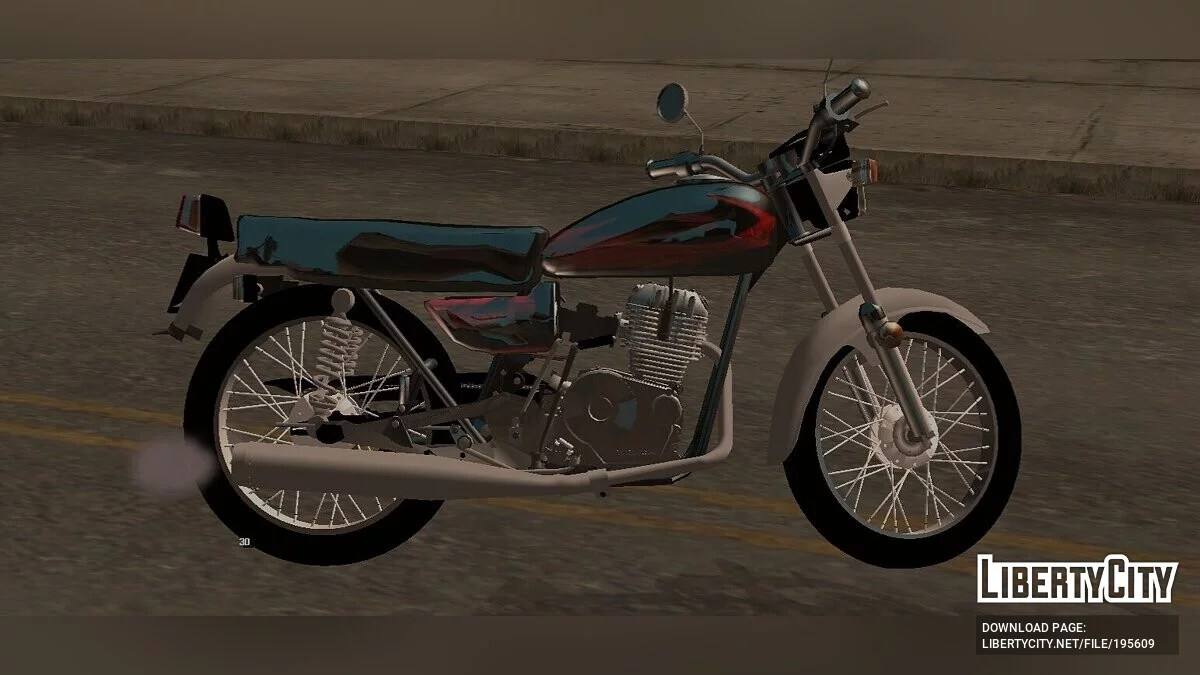 Honda CG125 / GTA San Andreas (iOS, Android)