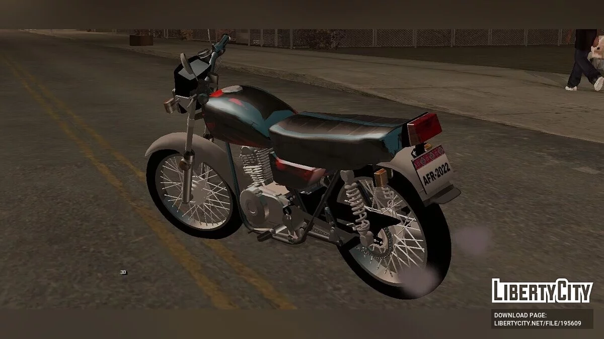 Honda CG125 / GTA San Andreas (iOS, Android)