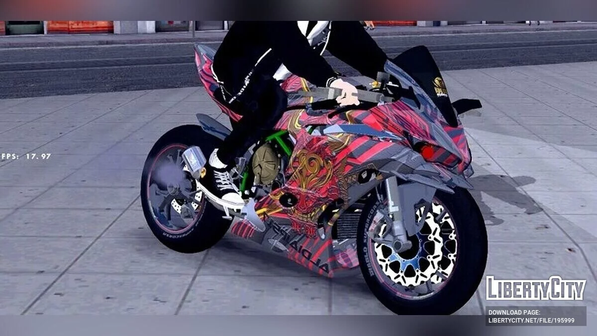 Kawasaki Ninja ZX250RR / GTA San Andreas (iOS, Android)