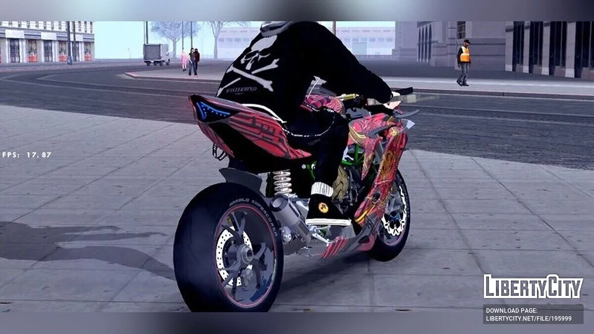 Kawasaki Ninja ZX250RR / GTA San Andreas (iOS, Android)