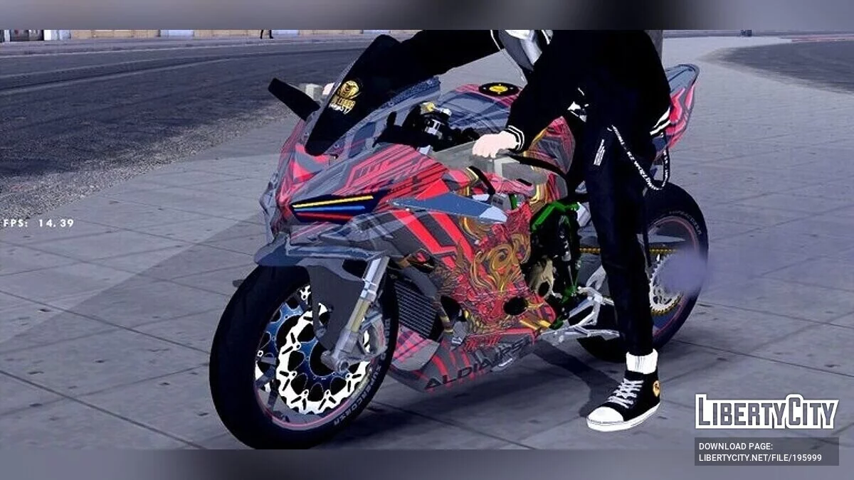 Kawasaki Ninja ZX250RR / GTA San Andreas (iOS, Android)