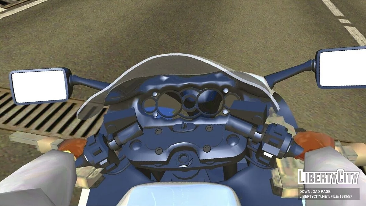Suzuki GSX1300R Hayabusa (DFF ONLY) / GTA San Andreas (iOS, Android)