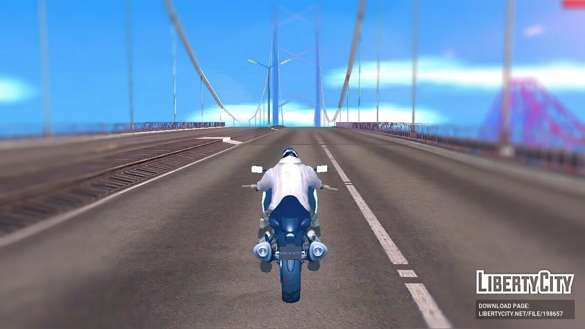 Suzuki GSX1300R Hayabusa (DFF ONLY) / GTA San Andreas (iOS, Android)
