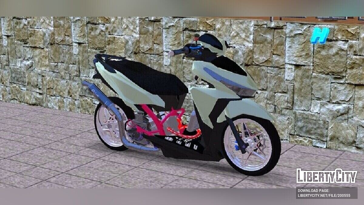Mini Moto Suzuki para GTA San Andreas