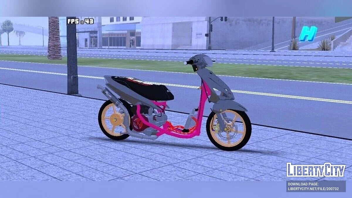 YAMAHA Mio MX Ireng Trondol / GTA San Andreas (iOS, Android)