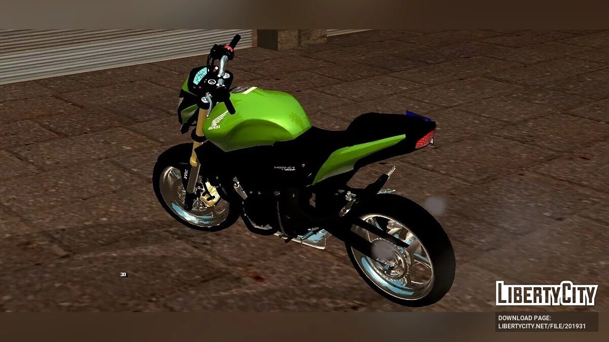 Honda Hornet 2015 (hanya DFF) / GTA San Andreas (iOS, Android)