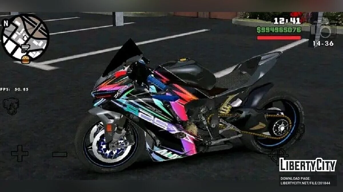 Kawasaki Ninja Zx25r / GTA San Andreas (iOS, Android)