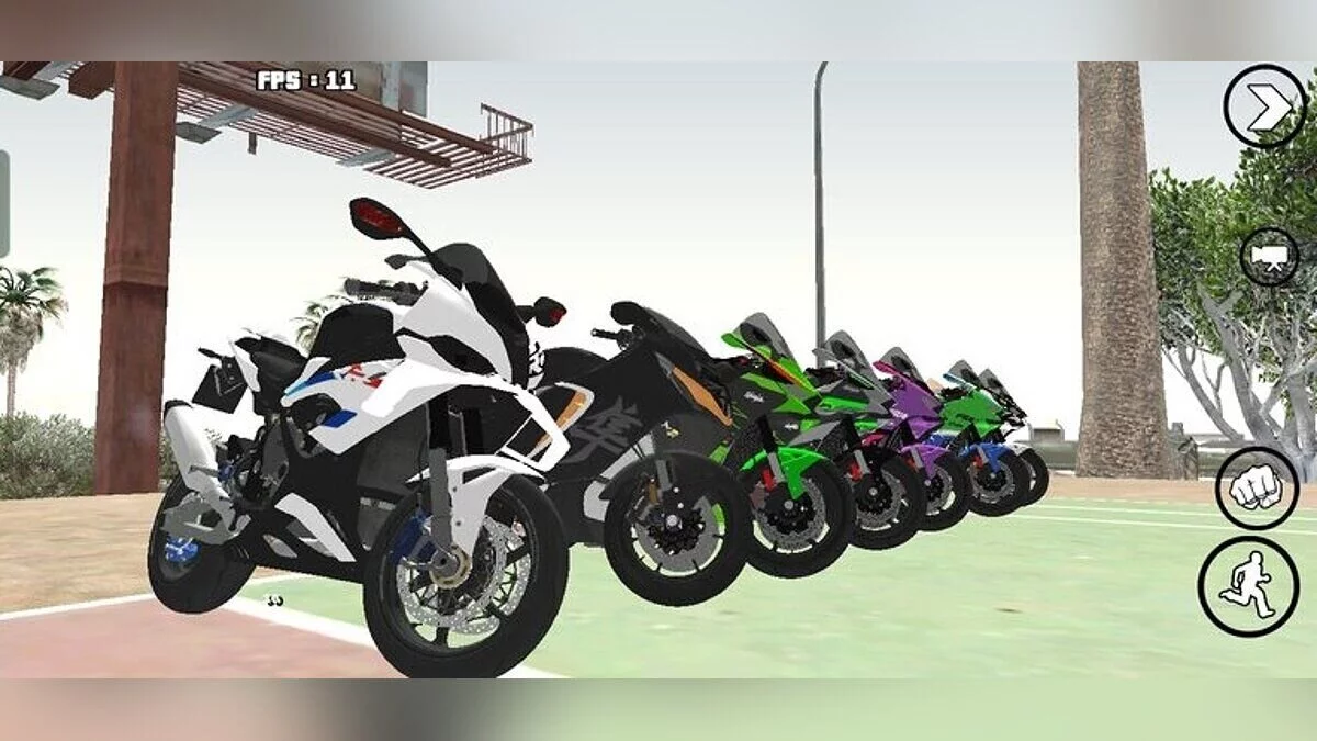 2024 BMW S1000RR M Sport / GTA San Andreas (iOS, Android)
