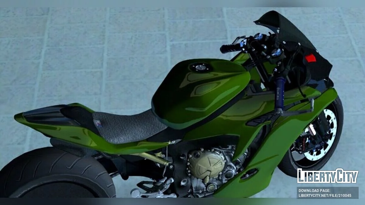 川崎 Ninja ZX25R (Grinch + Aero) / GTA San Andreas (iOS, Android)
