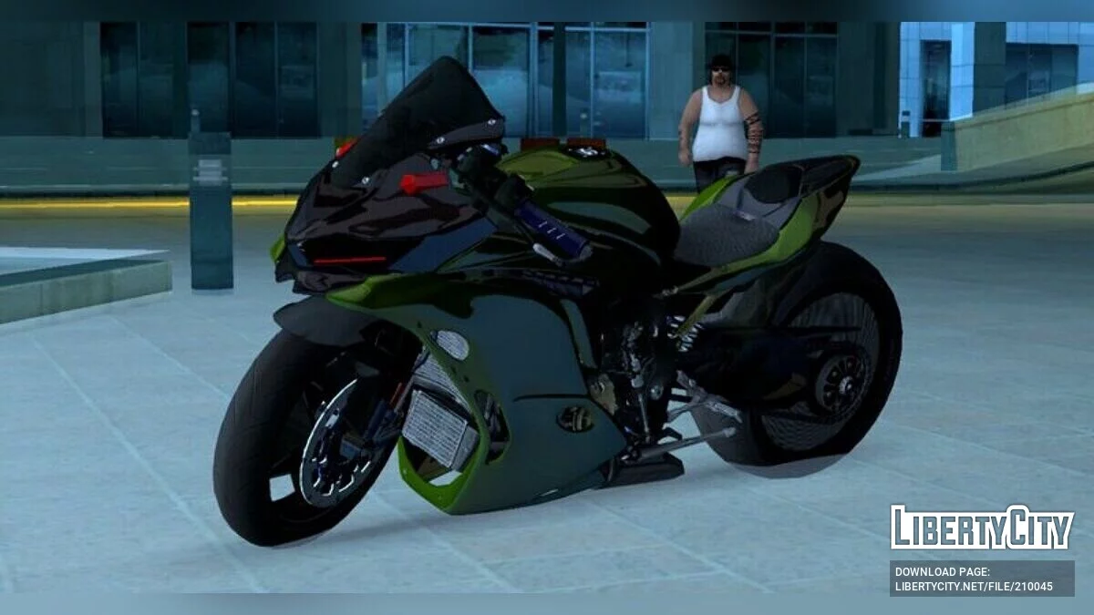 川崎 Ninja ZX25R (Grinch + Aero) / GTA San Andreas (iOS, Android)