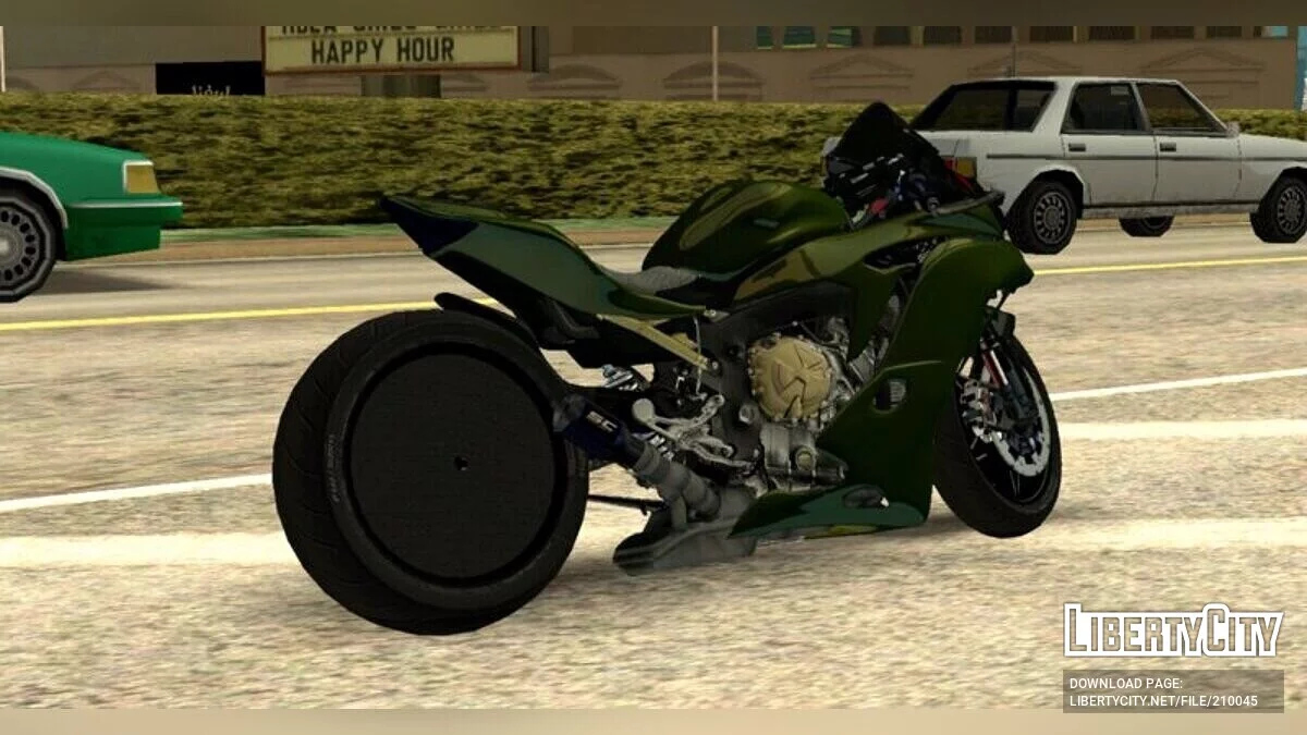 川崎 Ninja ZX25R (Grinch + Aero) / GTA San Andreas (iOS, Android)