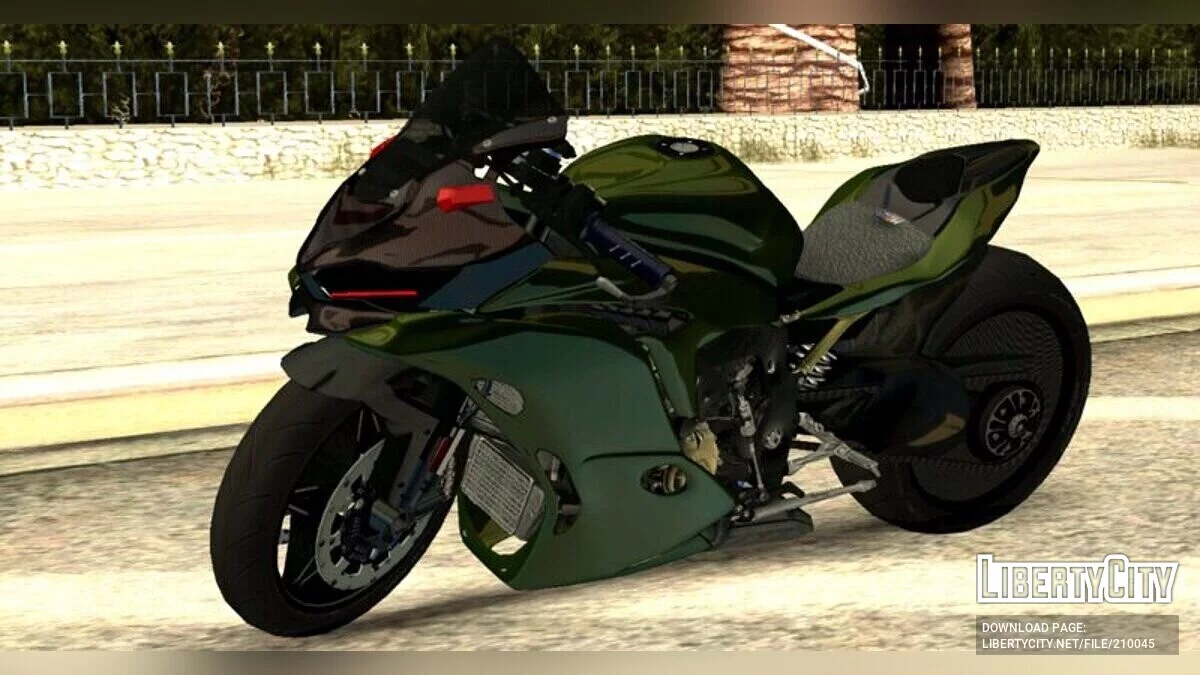 川崎 Ninja ZX25R (Grinch + Aero) / GTA San Andreas (iOS, Android)