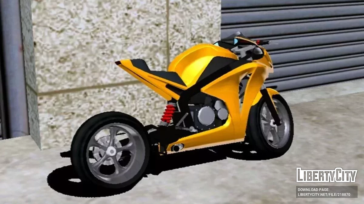 Dinka Double T Custom (DFF only) / GTA San Andreas (iOS, Android)