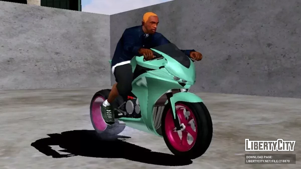 Dinka Double T Custom (DFF only) / GTA San Andreas (iOS, Android)