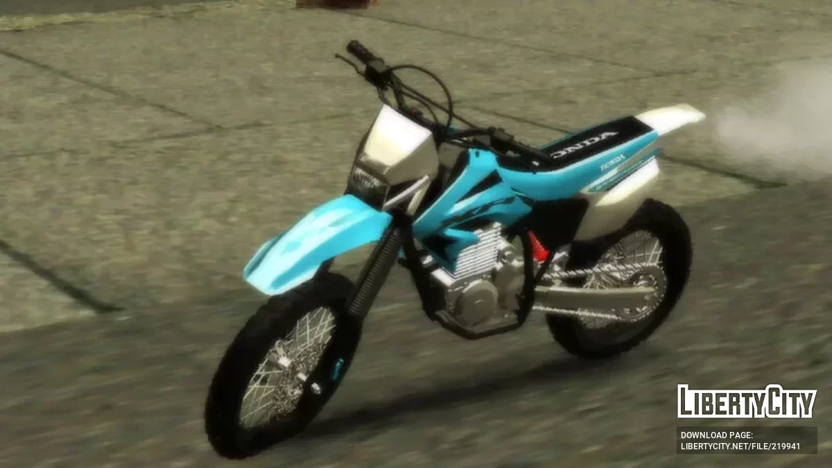 Honda Tornado 250 (DFF) / GTA سان أندرياس (iOS، أندرويد)