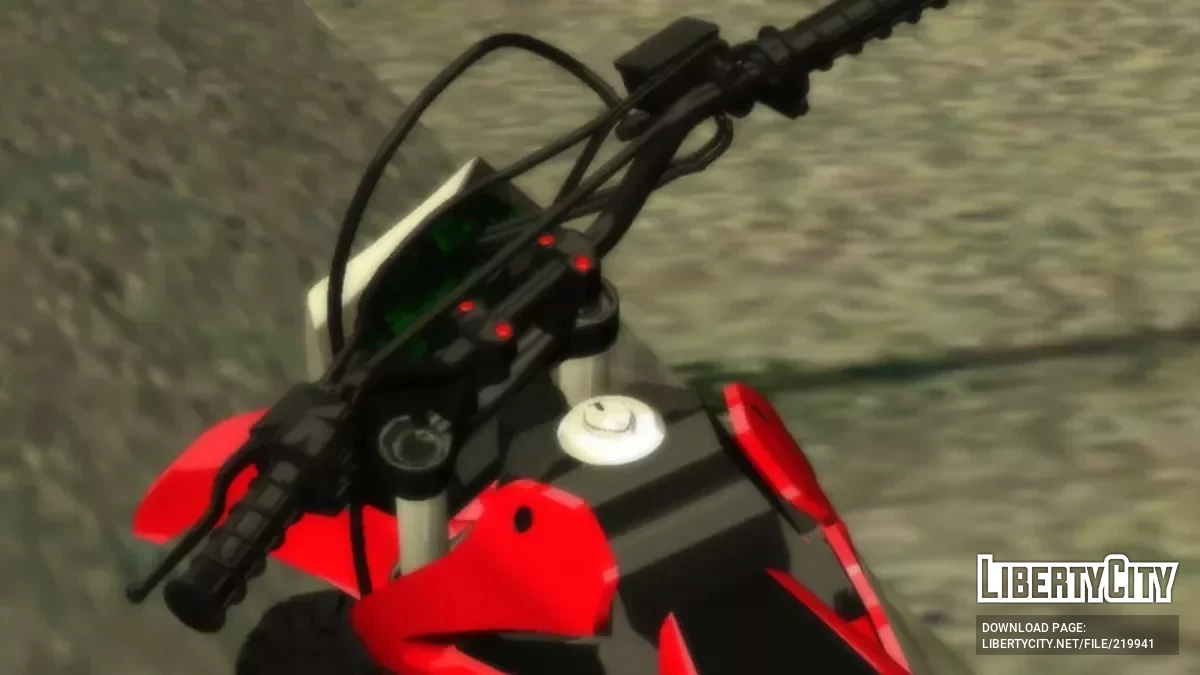 Honda Tornado 250 (DFF) / GTA سان أندرياس (iOS، أندرويد)