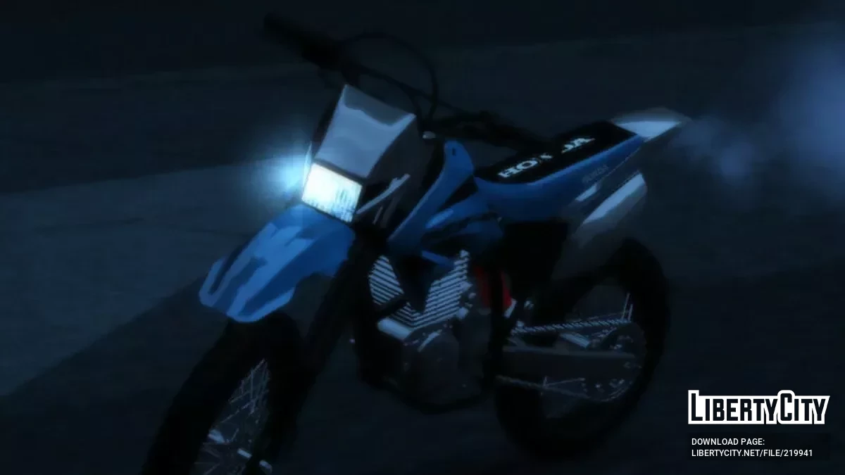 Honda Tornado 250 (DFF) / GTA سان أندرياس (iOS، أندرويد)
