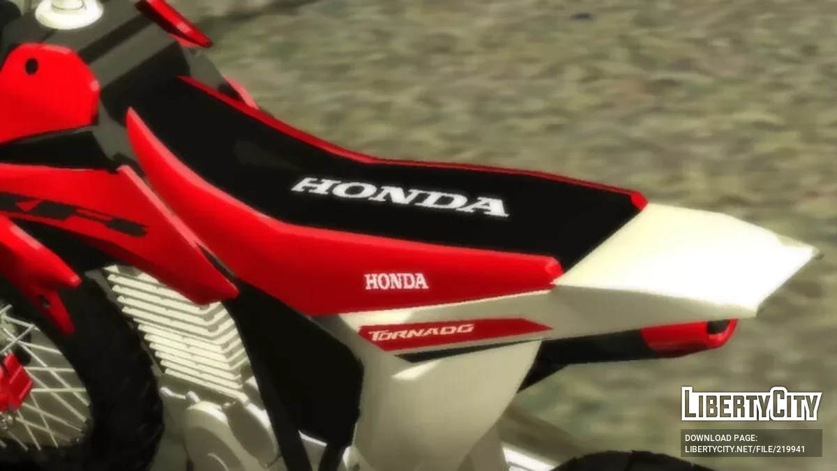 Honda Tornado 250 (DFF) / GTA سان أندرياس (iOS، أندرويد)