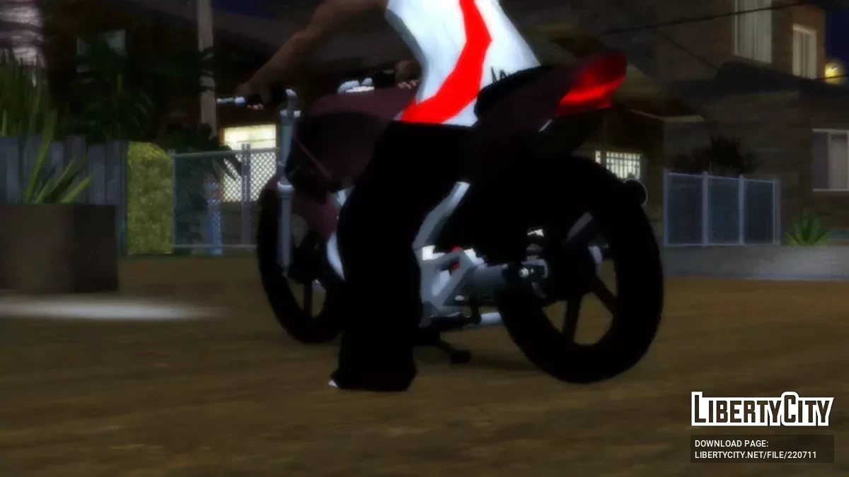 Honda Twister CBX 250 / GTA سان أندرياس (iOS، أندرويد)
