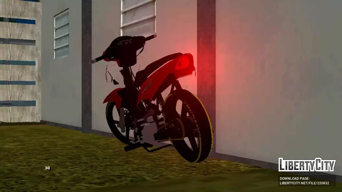 Honda Wave S Enfierrada (sadece DFF) / GTA San Andreas (iOS, Android)