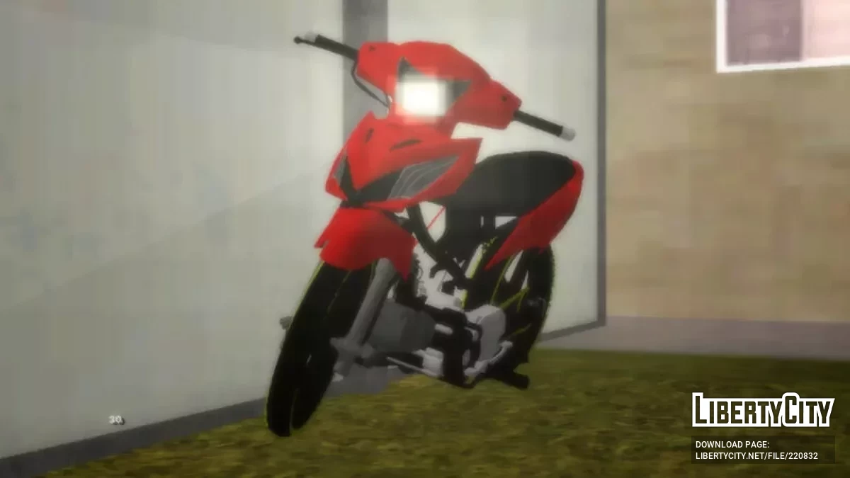 Honda Wave S Enfierrada (sadece DFF) / GTA San Andreas (iOS, Android)