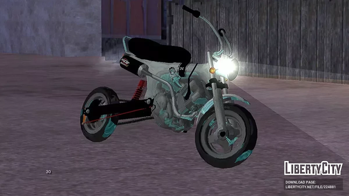 Honda Dax / GTA San Andreas (iOS, Android)