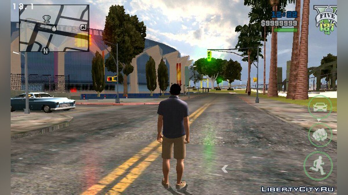 GTA San Andreas Skybox In The Definitive Edition For Android