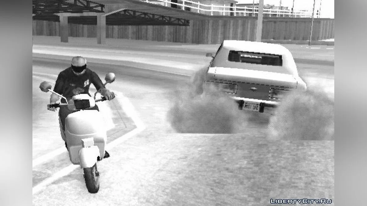 Physique réaliste pour les voitures / GTA San Andreas (iOS, Android)