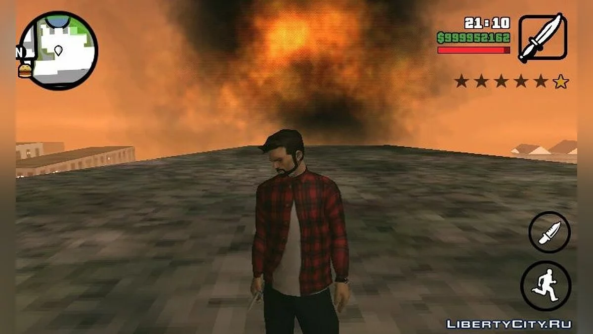 Покращений графічний мод / GTA San Andreas (iOS, Android)