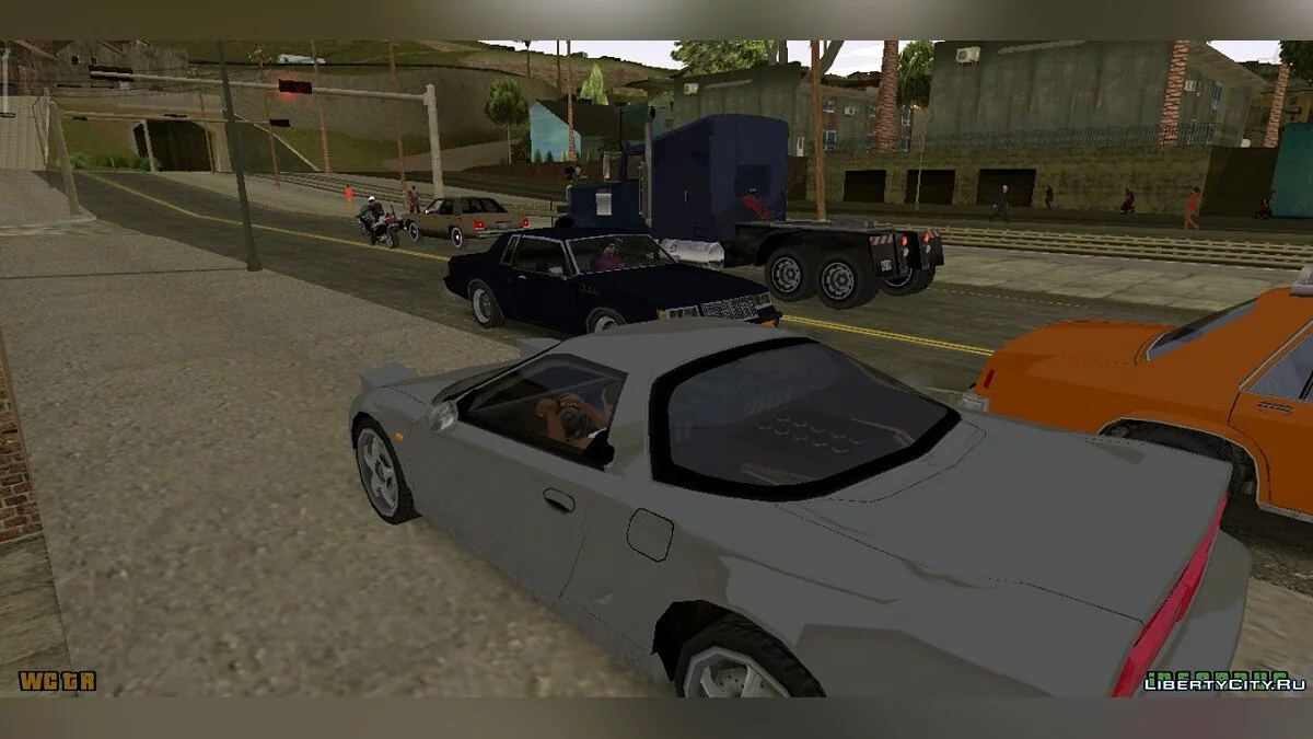 New Road Traffic [NOT CLEO] / GTA San Andreas (iOS, Android)