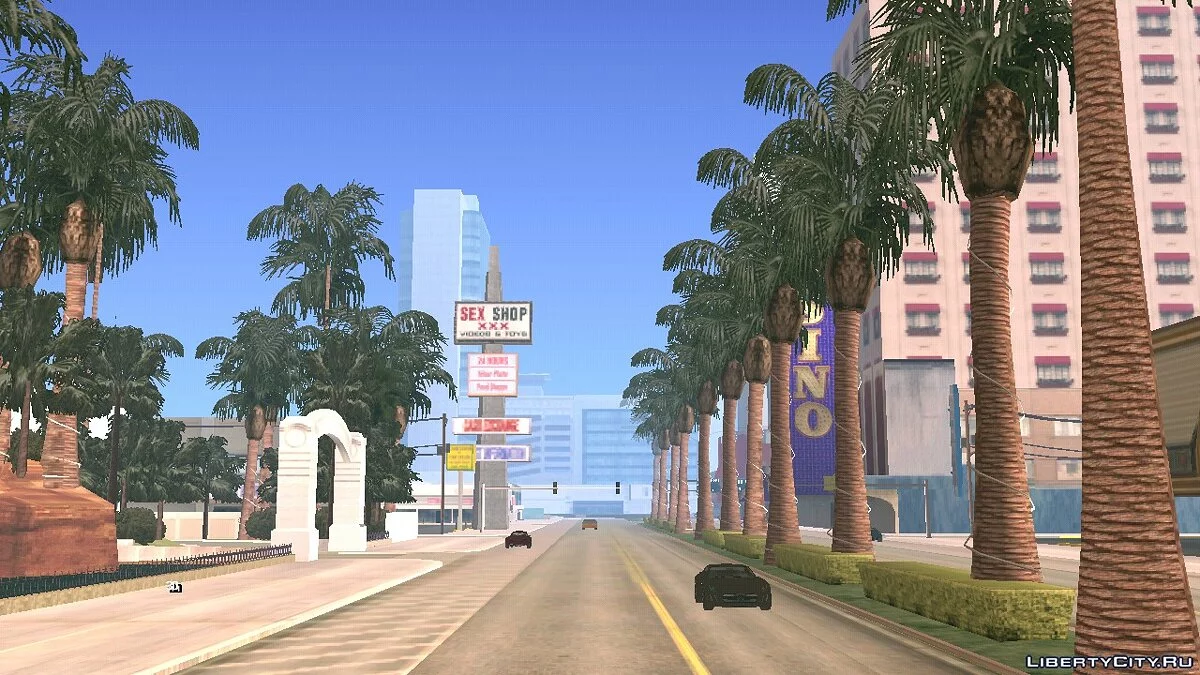 GTA 5风格的图形(Timecyc) / GTA San Andreas (iOS, Android)