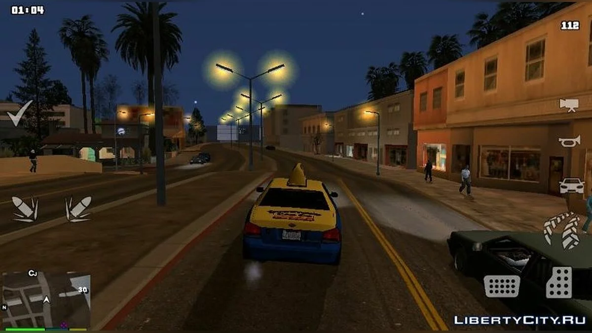 Graphics in the style of GTA 5 (Timecyc) / GTA San Andreas (iOS, Android)