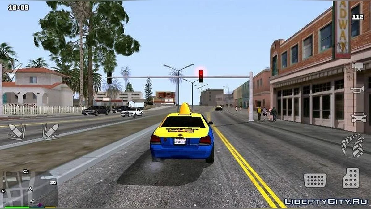 Graphics in the style of GTA 5 (Timecyc) / GTA San Andreas (iOS, Android)