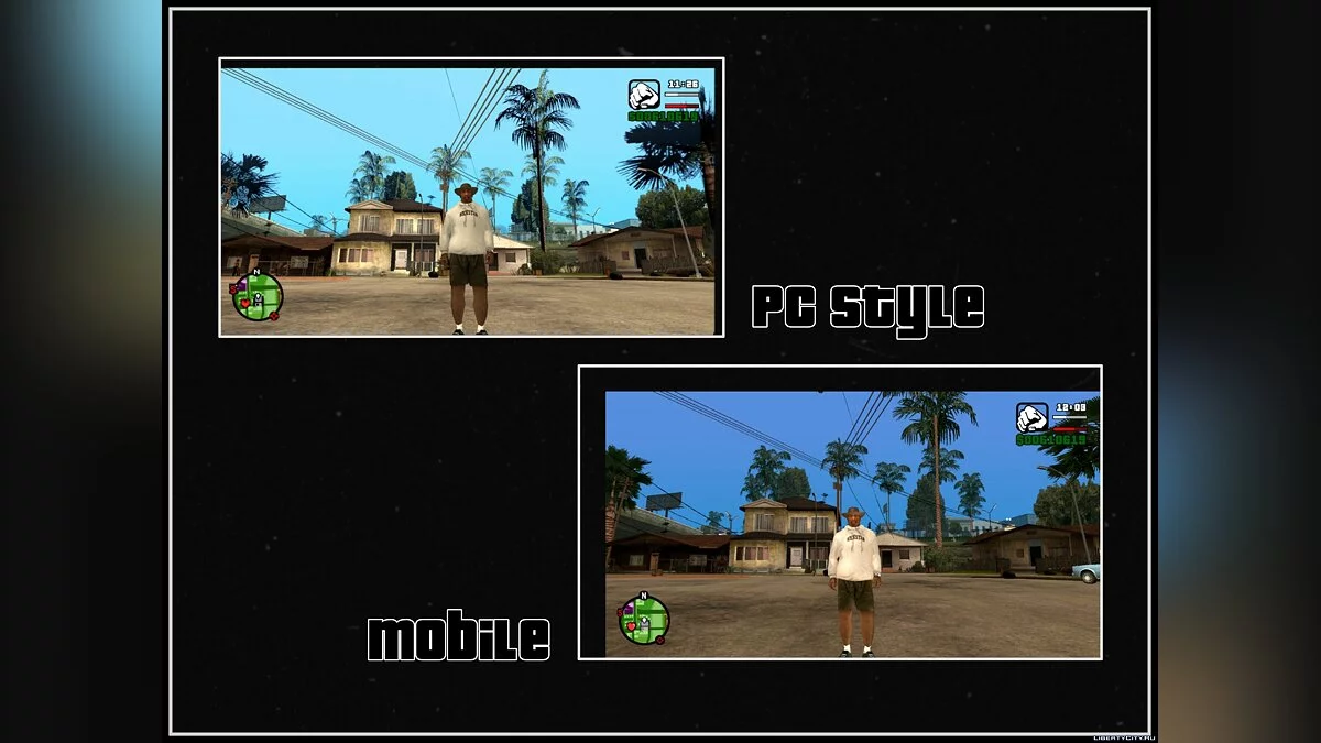 SA PC GRAPHIC to MOBILE SA - ПК графіка для мобільної СА / GTA San Andreas (iOS, Android)