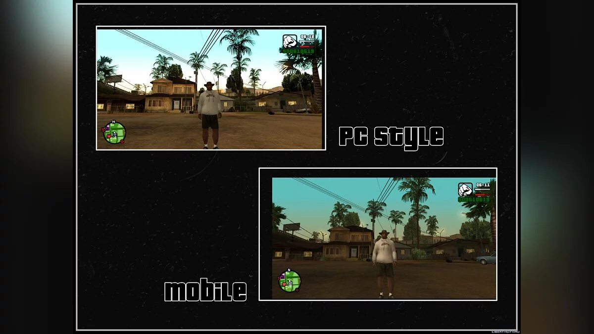 SA PC GRAPHIC to MOBILE SA - ПК графіка для мобільної СА / GTA San Andreas (iOS, Android)