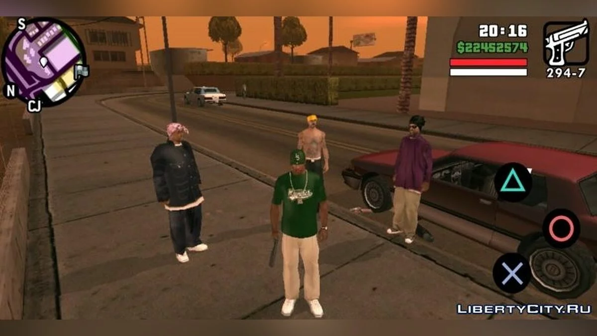 União de Gangues / GTA San Andreas (iOS, Android)
