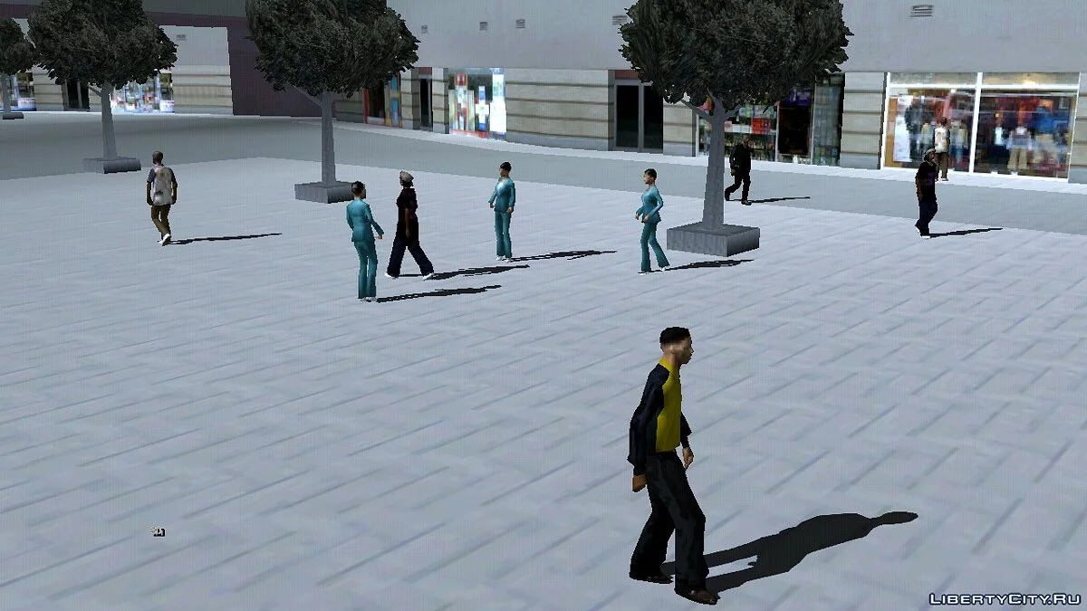 Jumlah Pejalan Kaki Maksimum / GTA San Andreas (iOS, Android)