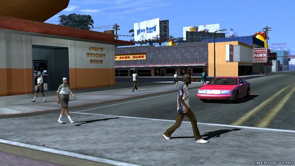 Jumlah Pejalan Kaki Maksimum / GTA San Andreas (iOS, Android)