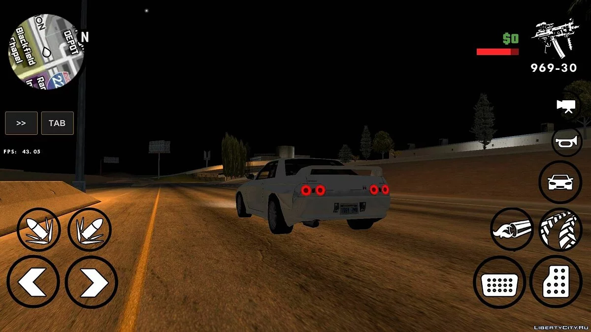 Гарна графіка SAMP Mobile / GTA San Andreas (iOS, Android)