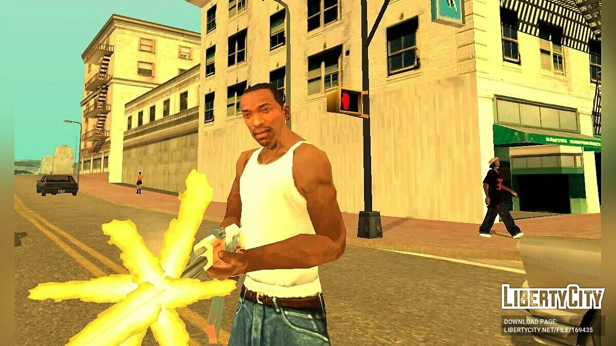 Реалістичні параметри зброї та машин / GTA San Andreas (iOS, Android)