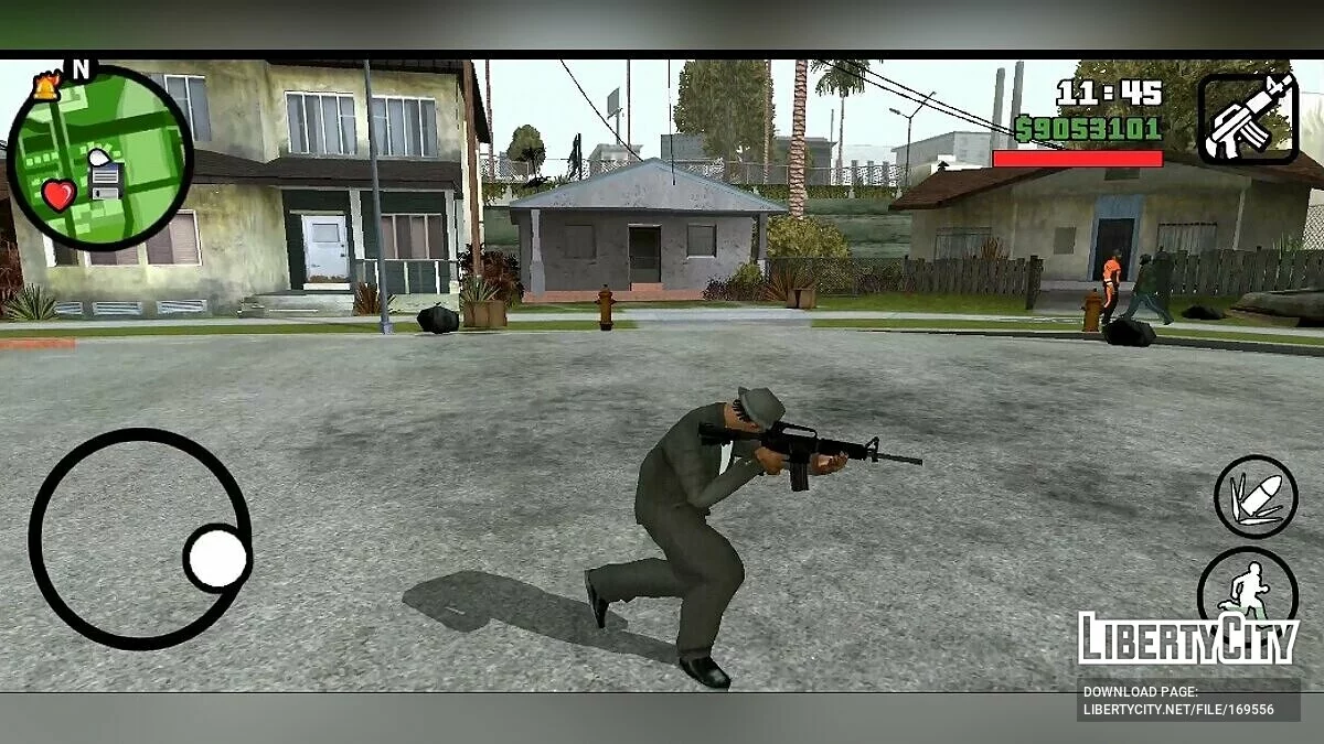 Військові анімації / GTA San Andreas (iOS, Android)