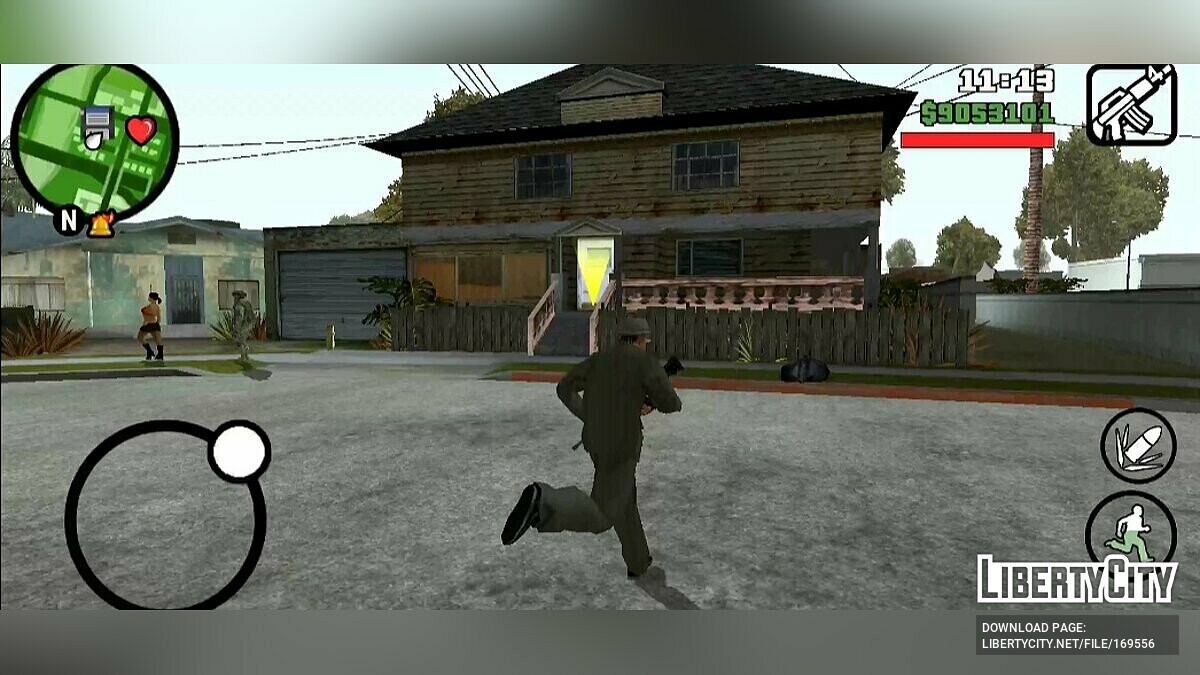 Grand Theft Auto San Andreas on Anbernic rg353p. Android
