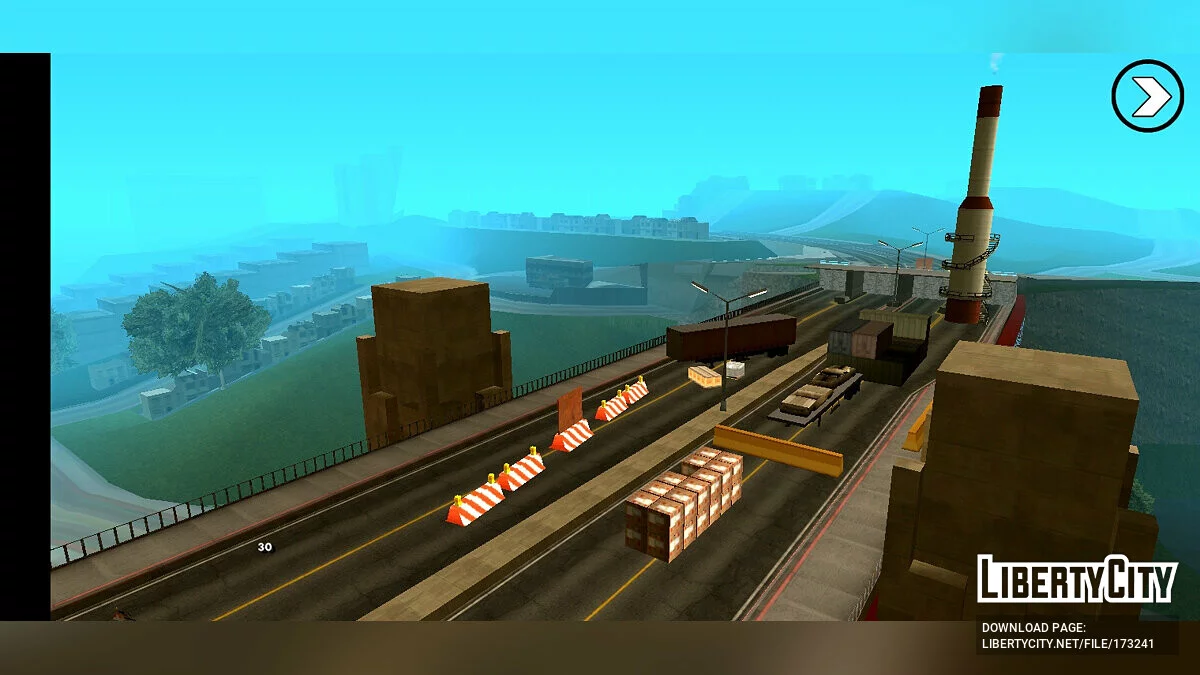 Зламаний міст у Сан-Фієрро / GTA San Andreas (iOS, Android)
