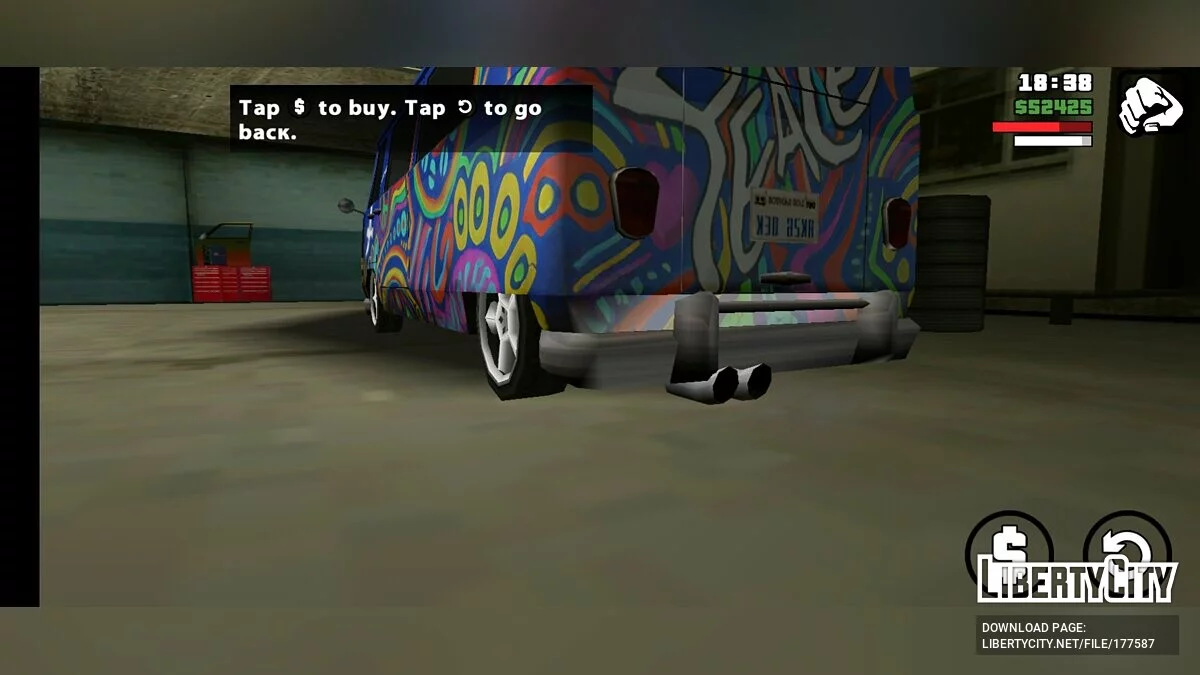 Camper Tunable 1.1 / GTA San Andreas (iOS, Android)
