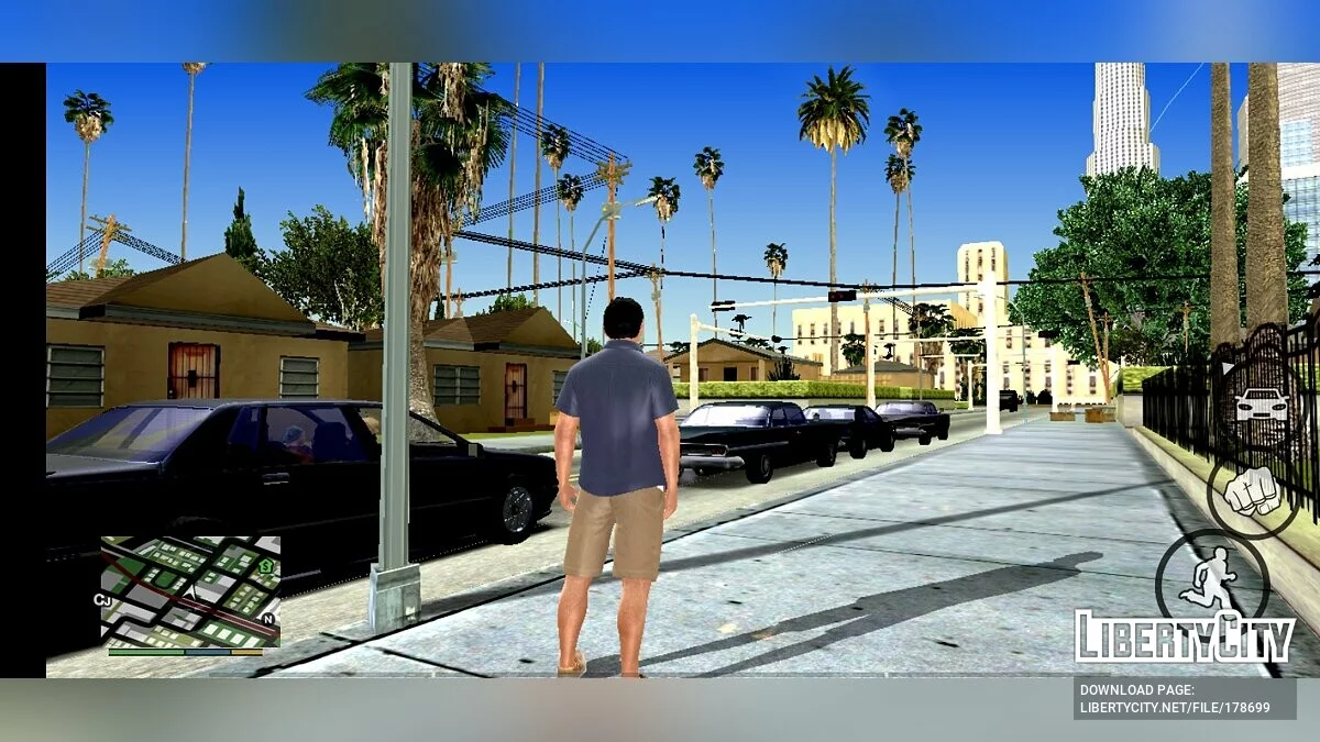 Таймцикл в стиле GTA 5 / GTA San Andreas (iOS, Android)